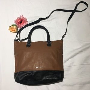 NINE WEST Colorblocked Satchel Purse